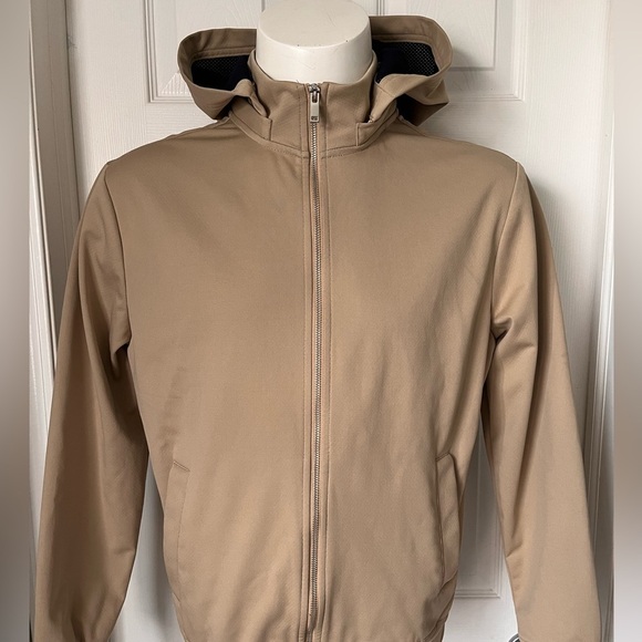 Mens Zara Midweight Full Zip Bomber Jacket Large - Picture 1 of 8